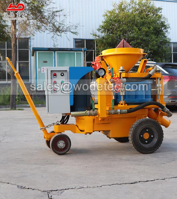 best price dry mix shotcrete machine