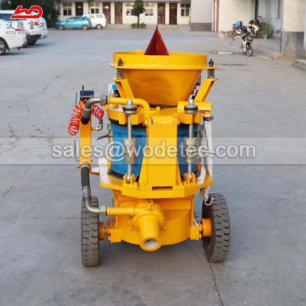 dry mix concrete shotcrete machine