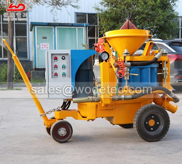 dry mix shotcrete machine for swimming pool construction