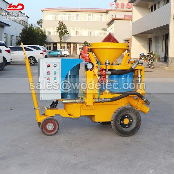 shotcrete machine with fast delivery