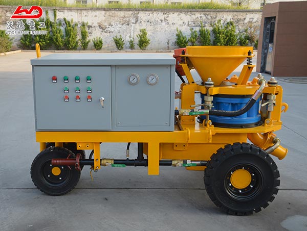 Mining Tunnel Railway Electric Shotcrete Machine for Sale