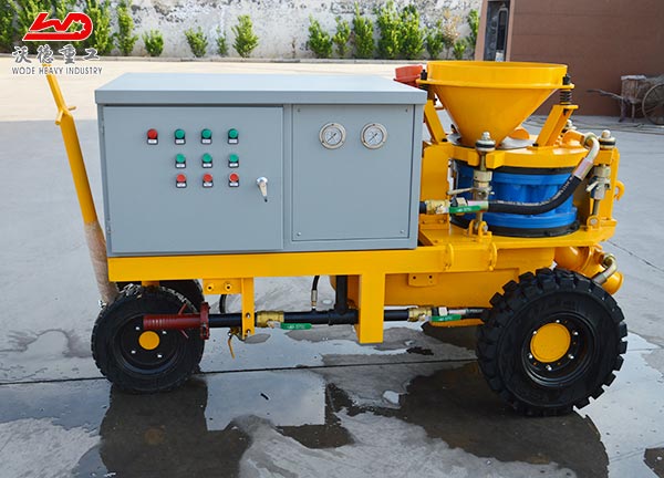 electric engine concrete spray machine shotcrete for tunnel