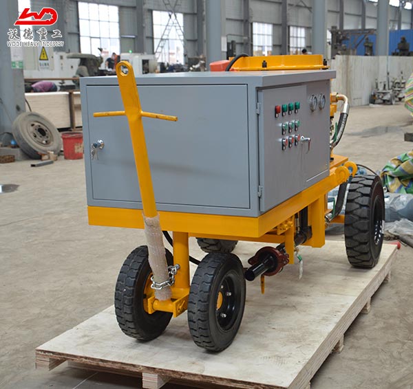 electric engine wet gunite equipment shotcrete machine