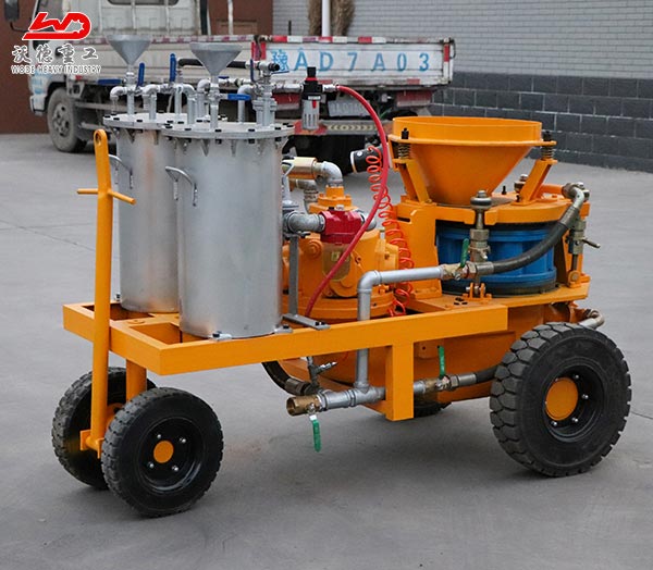 China wet mix shotcrete machine factory