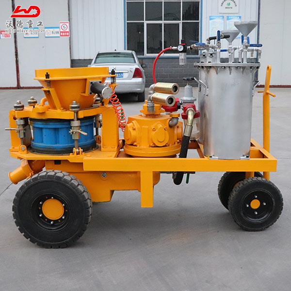 spray concrete wet shotcrete machine