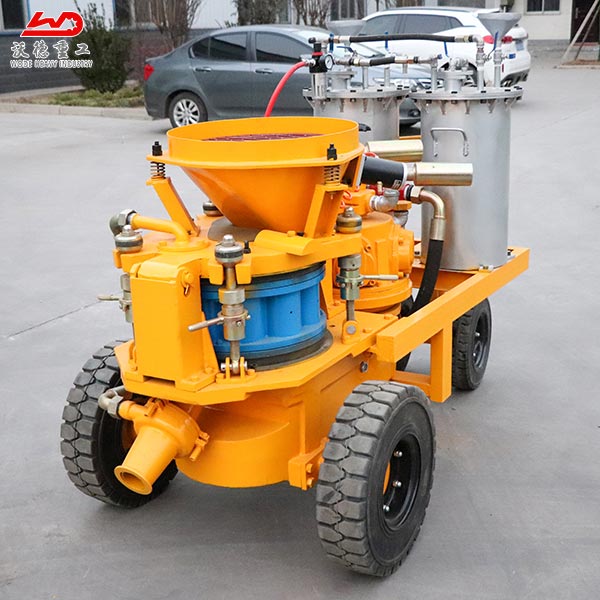 wet type shotcrete machine