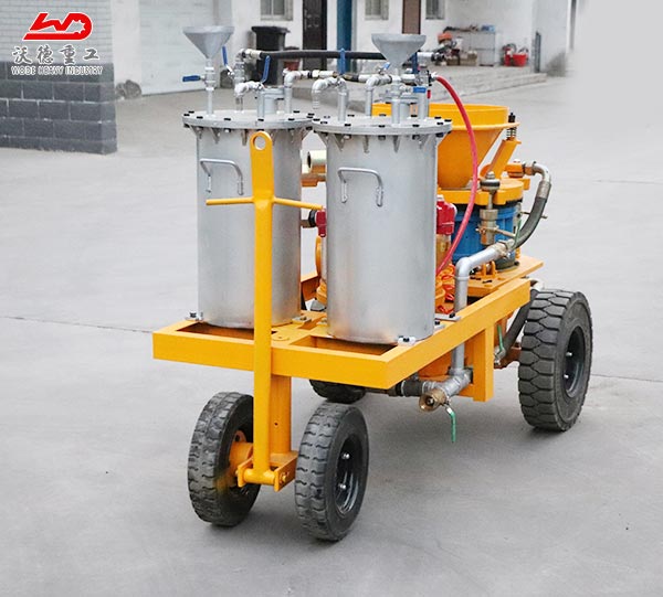 truck mounted wet shotcrete machine