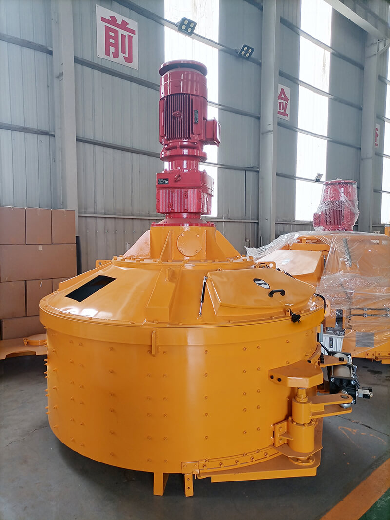 vertical shaft planetary concrete mixer for uhpc mixing