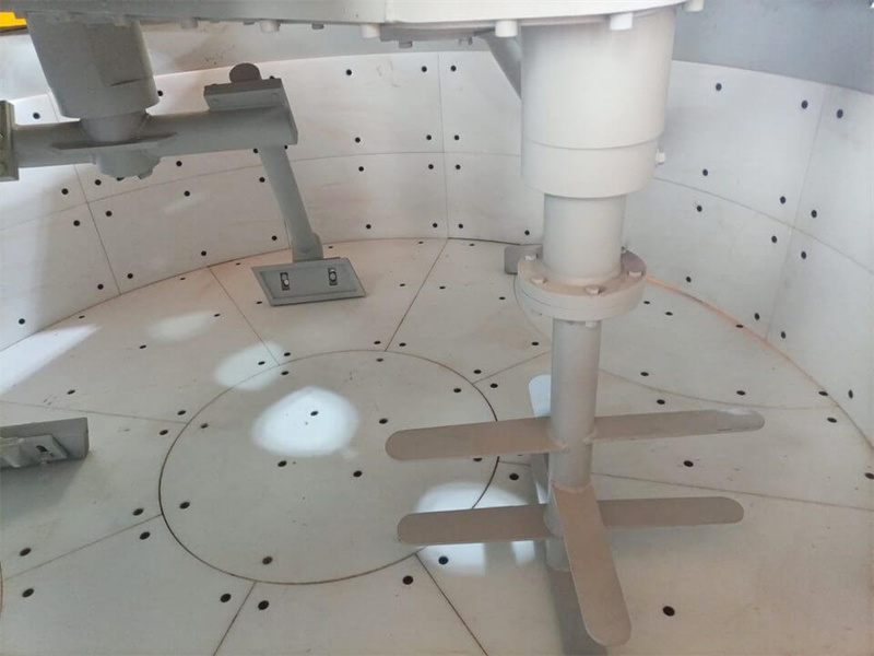 Planetary Concrete Mixer with Water Weighing System