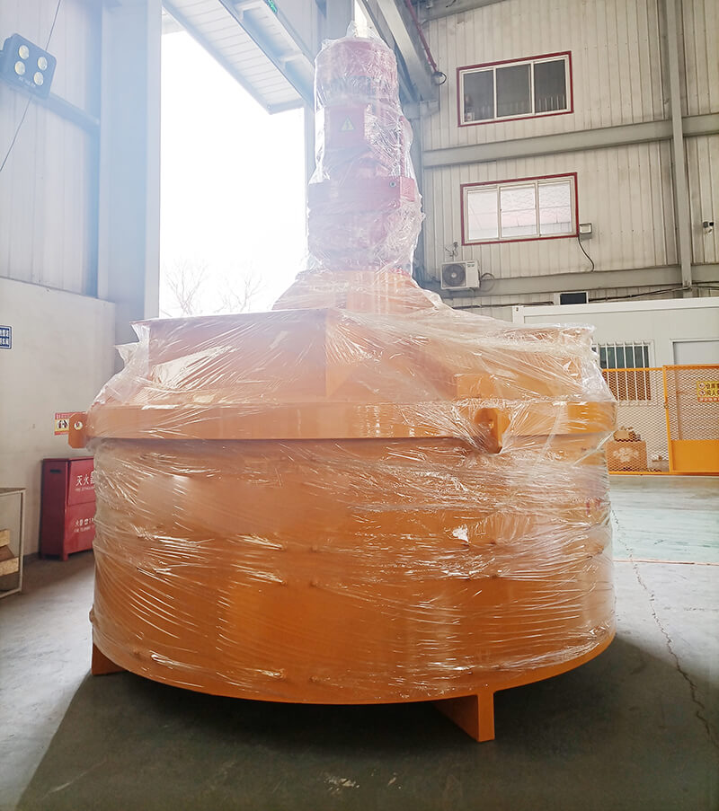 Planetary Concrete Mixer for Railway Construction