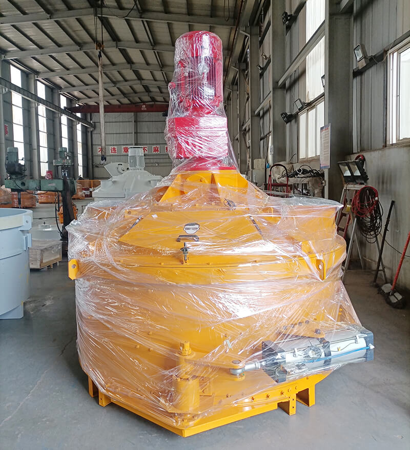 Planetary Concrete Mixer for Railway Construction