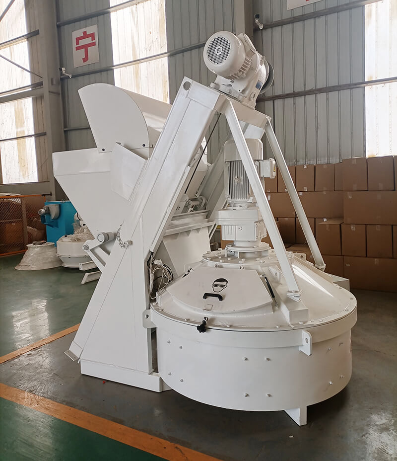 factory price twin shaft concrete mixer for concrete batching plants