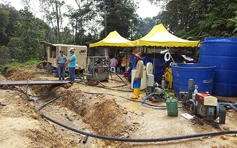 Shotcrete machine application in Malaysia