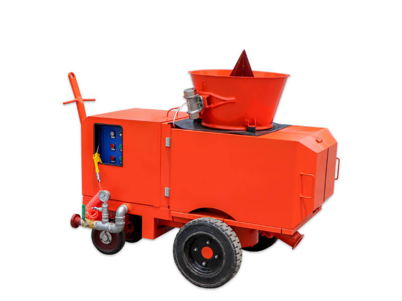 refractory concrete spray machine for sale