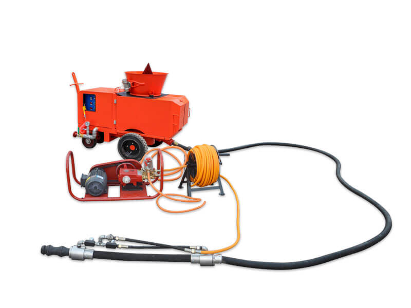 refractory concrete spray machine for sale