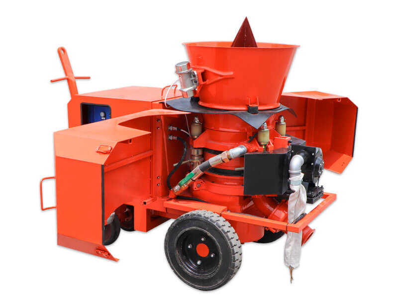 refractory concrete spray machine for sale