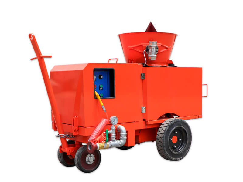 refractory concrete spray machine for sale