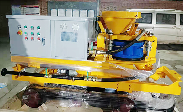 shotcrete machine on excavation support in mining in Saudi Arabia