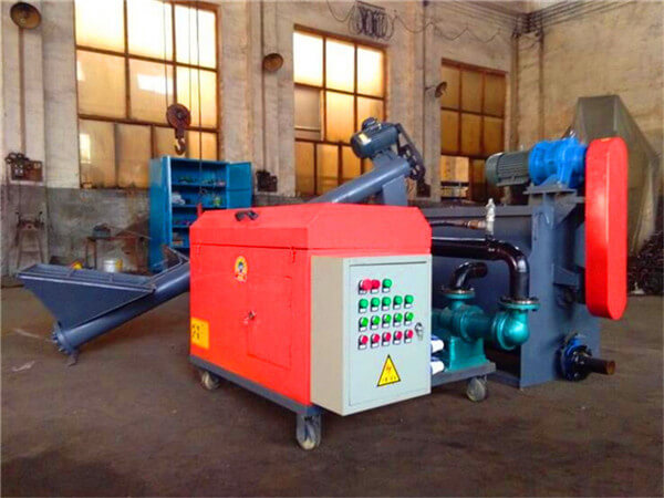 Small foam concrete pump mixing machine