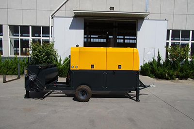 Portable foam lightweight concrete brick mixer