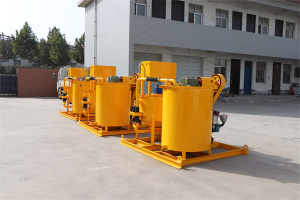 High working efficiency colloidal grout mixer for drill