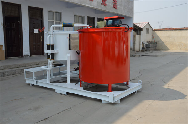 Bentonite grout mixer and storage machine sales in Philippines