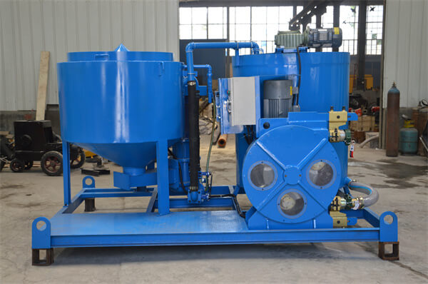 Cement grout pump machine foundation grouting