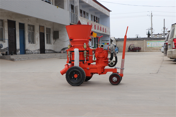 New model dry refractory concrete shotcrete equipment machine