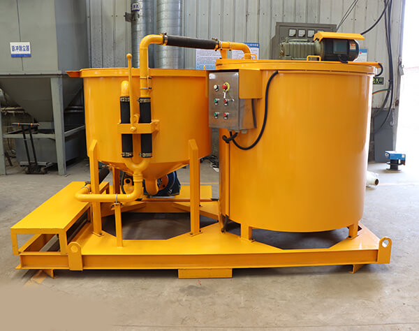 High Pressure Jet Grout Pump for Slope Stabilization